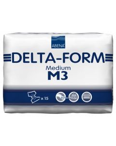 Buy Abena Delta-Form M3 Adult Diapers 15 pcs | Online Pharmacy | https://pharm-pills.com