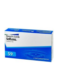 Buy Contact lenses Bausch + Lomb SofLens 59 (6 lenses) 1 month, -1.50 / 14.20 / 8.6, clear, 6 pcs. | Online Pharmacy | https://pharm-pills.com