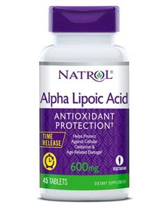 Buy Natrol Alpha Lipoic Acid Antioxidant 600 mg, 45 tablets | Online Pharmacy | https://pharm-pills.com