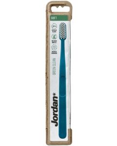 Buy Jordan Green Clean Expert Clean Soft Toothbrush for adults, soft bristles, assorted | Online Pharmacy | https://pharm-pills.com