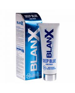 Buy Blanx Pro Deep Blue Toothpaste Extreme Freshness, Whitening, 75 ml | Online Pharmacy | https://pharm-pills.com