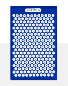 Buy Massage acupuncture mat applicator Ipplikator on a soft substrate, blue, 68 x 43 cm. It promotes relaxation and getting rid of back pain and headaches / Applicator Kuznetsov | Online Pharmacy | https://pharm-pills.com