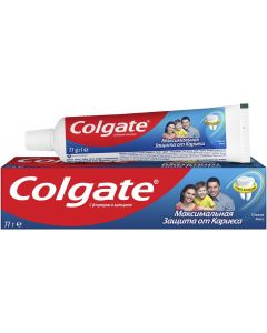 Buy Colgate Toothpaste Maximum protection against caries Fresh mint, 50 ml | Online Pharmacy | https://pharm-pills.com