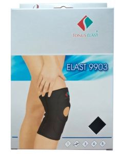 Buy Tonus Elast bandage for fixing the knee joint with an open cup. 9903. Size 1 | Online Pharmacy | https://pharm-pills.com