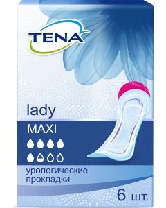 Buy Urological pads Tena Lady Maxi, 6 pcs | Online Pharmacy | https://pharm-pills.com