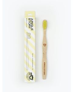 Buy Jungle Story Toothbrush Small & Soft Yellow | Online Pharmacy | https://pharm-pills.com