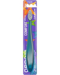 Buy ORRAPRO Comfort special man toothbrush, medium hard, assorted | Online Pharmacy | https://pharm-pills.com