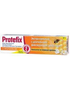 Buy Fixing cream for dentures Protefix, with propolis, extra strong, 47 g | Online Pharmacy | https://pharm-pills.com