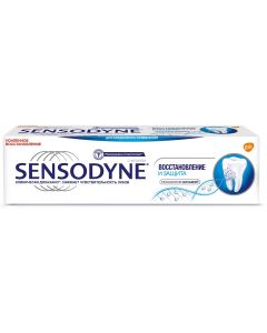 Buy Sensodyne Sensodyne Restoration and Protection Toothpaste for sensitive teeth, 75 ml | Online Pharmacy | https://pharm-pills.com