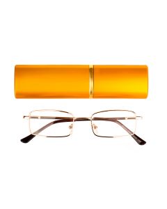 Buy Ready-made glasses BOSHI A006 Gold (Wide handle) (+3.75) | Online Pharmacy | https://pharm-pills.com