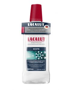 Buy LACALUT white antibacterial mouthwash, 500 ml | Online Pharmacy | https://pharm-pills.com