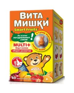 Buy VitaMishki Multi +, chewing lozenges, 60 pcs. | Online Pharmacy | https://pharm-pills.com