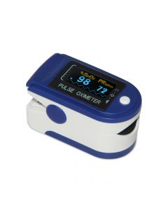 Buy H8 pulse oximeter with color OLED display finger (3 indicators) (blue), batteries included | Online Pharmacy | https://pharm-pills.com