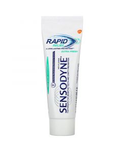 Buy Sensodyne, toothpaste with fluoride instant effect , extra freshness, 96.4 g | Online Pharmacy | https://pharm-pills.com