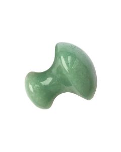 Buy Massager made of natural stone. Guasha 'Mushroom', massagers for the area around the eyes. Aventurine. | Online Pharmacy | https://pharm-pills.com