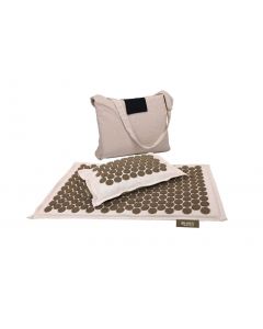 Buy Massage set of acupuncture 'Nirvana' pillow, mat, bag, iplikator (applicator Kuznetsova) needle, Bradex | Online Pharmacy | https://pharm-pills.com