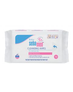 Buy Sebamed Baby cleansing wipes Baby with panthenol wipes with panthenol 72 pcs. | Online Pharmacy | https://pharm-pills.com