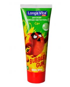 Buy Angry Birds Bubble Gum Toothpaste for Children 75 gr. from 3 years | Online Pharmacy | https://pharm-pills.com