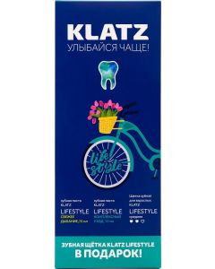 Buy Klatz Lifestyle Oral Care Set Toothpaste Fresh Breath 75 ml + Toothpaste Complete Care 75 ml + Toothbrush | Online Pharmacy | https://pharm-pills.com