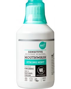 Buy Urtekram Mouthwash with a strong mint aroma for sensitive teeth, 300ml | Online Pharmacy | https://pharm-pills.com