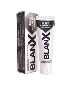 Buy Blanx Black Charcoal Toothpaste with charcoal, whitening, 75 ml | Online Pharmacy | https://pharm-pills.com