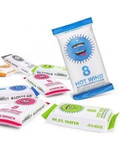 Buy Lovular Antibacterial baby wet wipes, 8 pcs x 60 packs | Online Pharmacy | https://pharm-pills.com