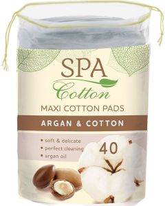 Buy Spa Cotton Argan cotton pads, 40 pcs | Online Pharmacy | https://pharm-pills.com