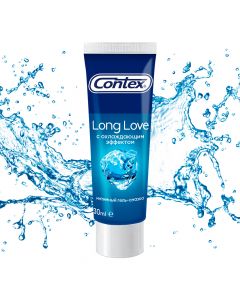 Buy Contex Long Love intimate lubricating gel, with a cooling effect, 8187, 30 ml | Online Pharmacy | https://pharm-pills.com