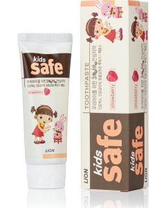 Buy LION Toothpaste for children Kids Safe Strawberry with strawberry flavor 90 g | Online Pharmacy | https://pharm-pills.com