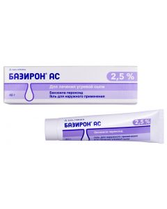 Buy Baziron AS Facial Gel, tube, 2.5%, 40 g | Online Pharmacy | https://pharm-pills.com