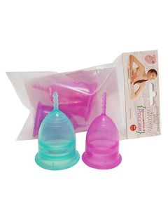 Buy Menstrual cup set, sizes M and S LilaCup 2 pcs. | Online Pharmacy | https://pharm-pills.com