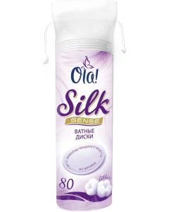 Buy Cotton pads Ola! 'Silk Sense', 80 pcs | Online Pharmacy | https://pharm-pills.com