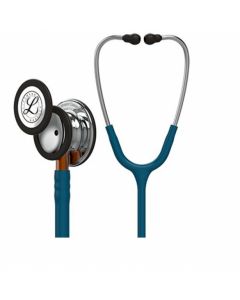 Buy Littmann Classic III stethoscope, aqua tube, 69 cm, mirrored acoustic head, orange base, 5874 | Online Pharmacy | https://pharm-pills.com