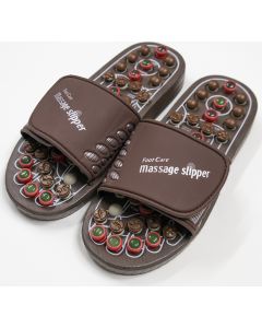 Buy Reflex massage slippers with jade and tourmaline. Size M (39-41) | Online Pharmacy | https://pharm-pills.com