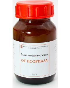 Buy Monastery ointment 'From psoriasis' 100 ml. | Online Pharmacy | https://pharm-pills.com