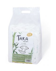 Buy Diapers for adults TAKA Health L ( 100-135 cm) 10 pcs. | Online Pharmacy | https://pharm-pills.com