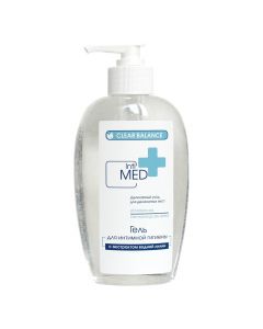 Buy Magrav Inti Med Gel for intimate hygiene with water lily extract Clear Balance 250 ml | Online Pharmacy | https://pharm-pills.com