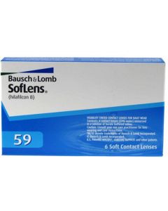 Buy Bausch + Lomb Soflens 59 contact lenses, 6 pcs. Monthly, -3.00 / 8.6, 6 pcs. | Online Pharmacy | https://pharm-pills.com