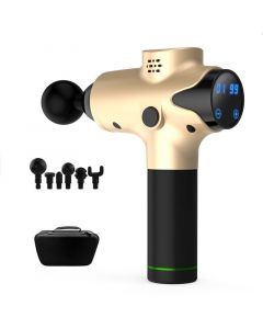 Buy HypeShop MINIPRO M03 Percussion massager with a set of attachments, black | Online Pharmacy | https://pharm-pills.com