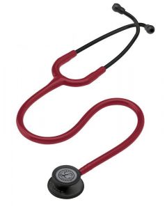 Buy Littmann Classic III stethoscope, burgundy tube 69 cm, black acoustic head | Online Pharmacy | https://pharm-pills.com