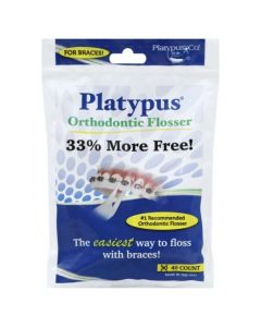 Buy Platypus Orthodontic Flossers, 40 pcs | Online Pharmacy | https://pharm-pills.com