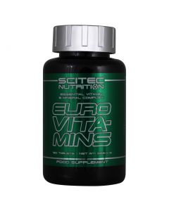 Buy Vitamins and minerals Scitec Nutrition Euro Vita-Mins 120 tab | Online Pharmacy | https://pharm-pills.com