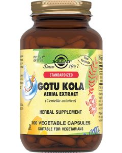 Buy Solgar, Gotu Kola 'Gotu Kola Extract', 100 capsules | Online Pharmacy | https://pharm-pills.com