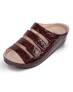 Buy Women's clogs Luomma, color: burgundy. LM-503N.042. Size 35 | Online Pharmacy | https://pharm-pills.com