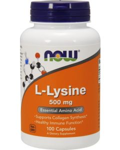 Buy Now Foods Lysine + 100 capsules, 833 mg (dietary supplement) | Online Pharmacy | https://pharm-pills.com