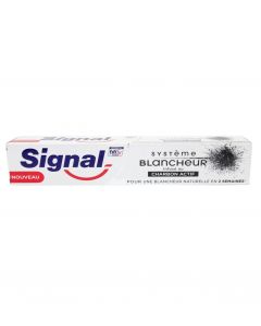 Buy Toothpaste Signal Systeme Blancheur-Carbon Actif whitening on activated carbon 75ml France | Online Pharmacy | https://pharm-pills.com