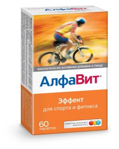 Buy AlfaVit 'Effect' vitamin and mineral complex, 60 tablets | Online Pharmacy | https://pharm-pills.com