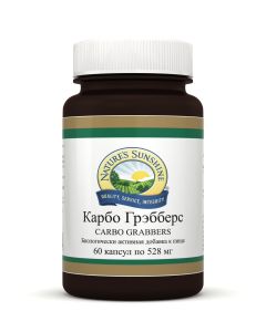 Buy Carbo Grabbers / Carbo Grabbers - NSP carbohydrate blocker, 60 capsules of 528 mg each  | Online Pharmacy | https://pharm-pills.com