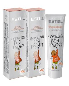 Buy ESTEL PROFESSIONAL LITTLE ME Toothpaste for children with orange flavor 50ml - 2pcs | Online Pharmacy | https://pharm-pills.com