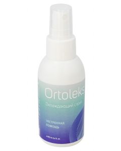 Buy Cooling spray ORTOLEKS 100 ml | Online Pharmacy | https://pharm-pills.com